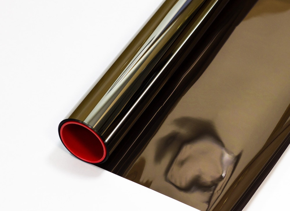 Зеркальная солнцезащитная пленка NOVA bronze-silver