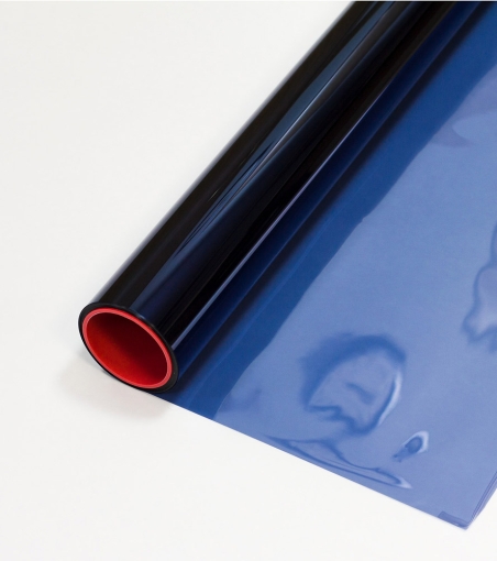 Зеркальная солнцезащитная пленка NOVA skyblue-silver